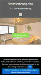 Mobile Screenshot of ferienwohnungkind.de